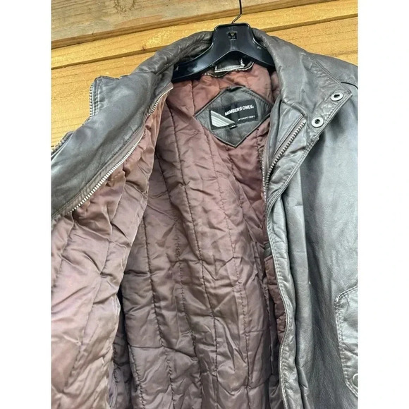 Vintage Members Only Bomber Jacket Europe Craft Men's 44 Brown‎ Made In Korea - Picture 13 of 16